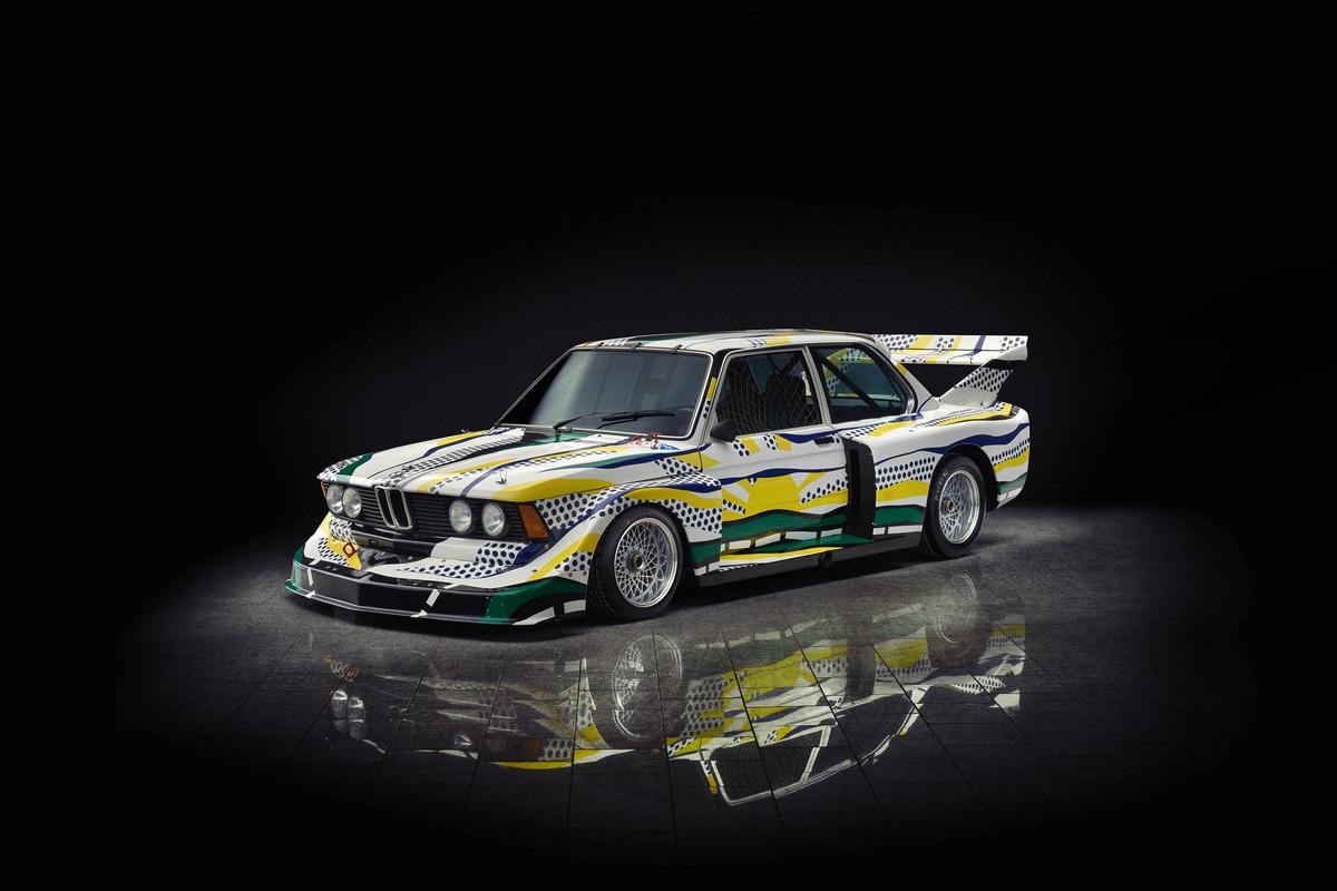 BMW Art Car #3 di  Roy Lichtenstein, BMW 320i Turbo, 1977