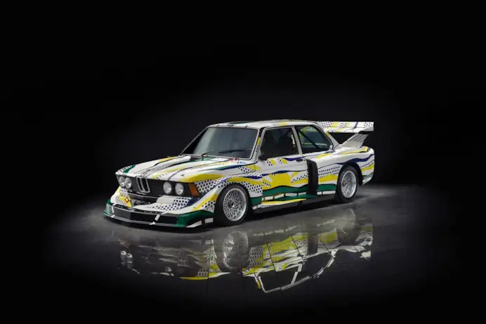 BMW Art Car #3 di Roy Lichtenstein, BMW 320i Turbo, 1977