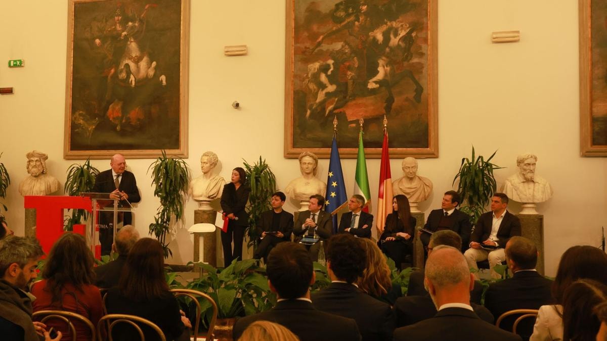 Un momento della premiazione