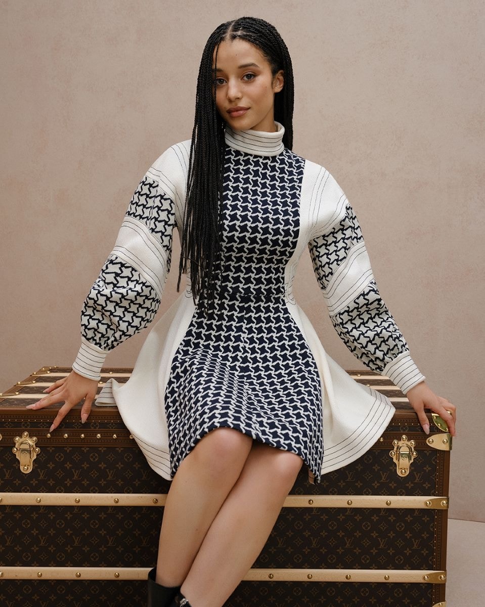 Chase Infinity in un adv Louis Vuitton (courtesy Louis Vuitton)
