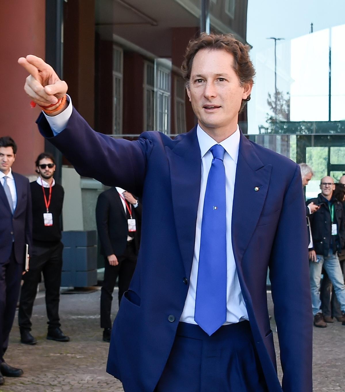 JOHN ELKANN PRESIDENTE STELLANTIS, GIOVANNI MALAGO' PRESIDENTE FONDAZIONE MILANO CORTINA 2026