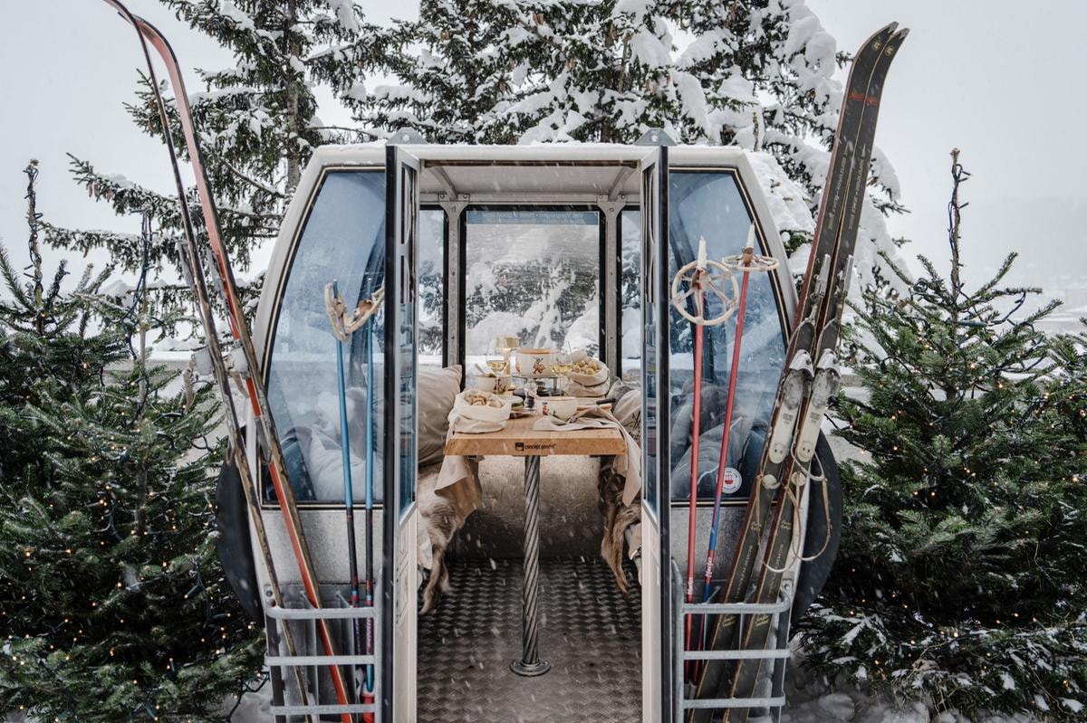 Dove mangiare in montagna: ristoranti stellati, rifugi, alberghi e, perché no, in cabinovia
