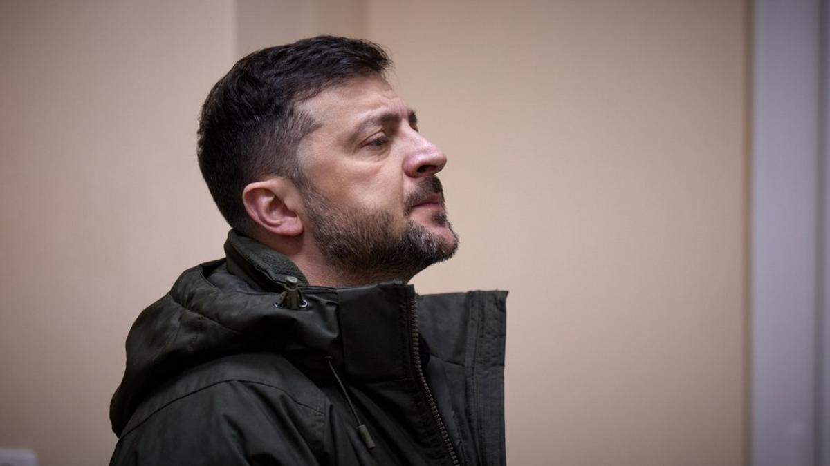 Il presidente ucraino Volodymyr Zelensky