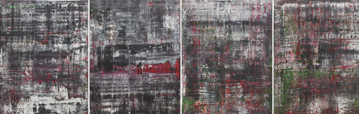 Gerhard Richter, Birkenau, 2014.