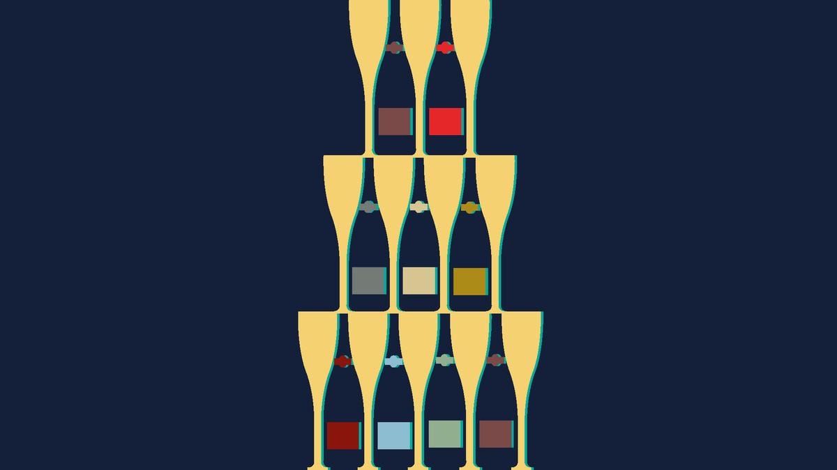 Champagne i magnifici 7 da regalare per brindisi speciali 