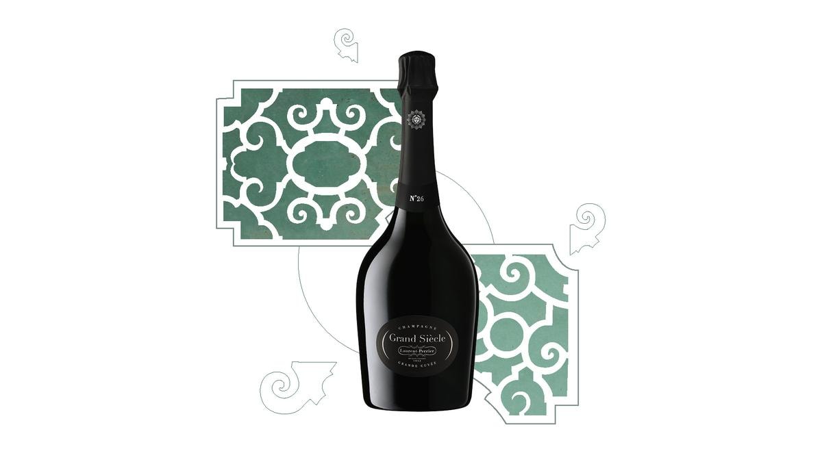 Laurent-Perrier Grand Siècle Itération n°26 nasce da tre diverse annate 2012 (65%), 2008 (25%) e 2007 (10%).