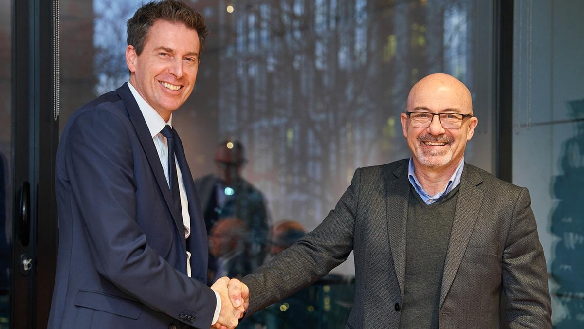 Florian Hohenwarter (Knds), Roberto Cingolani (Leonardo)