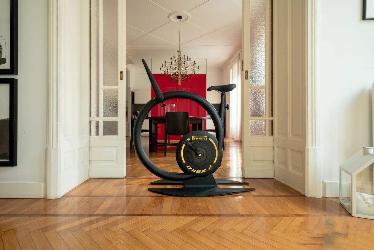 L’exercise bike realizzata in collaborazione con il brand Ciclotte Bike.