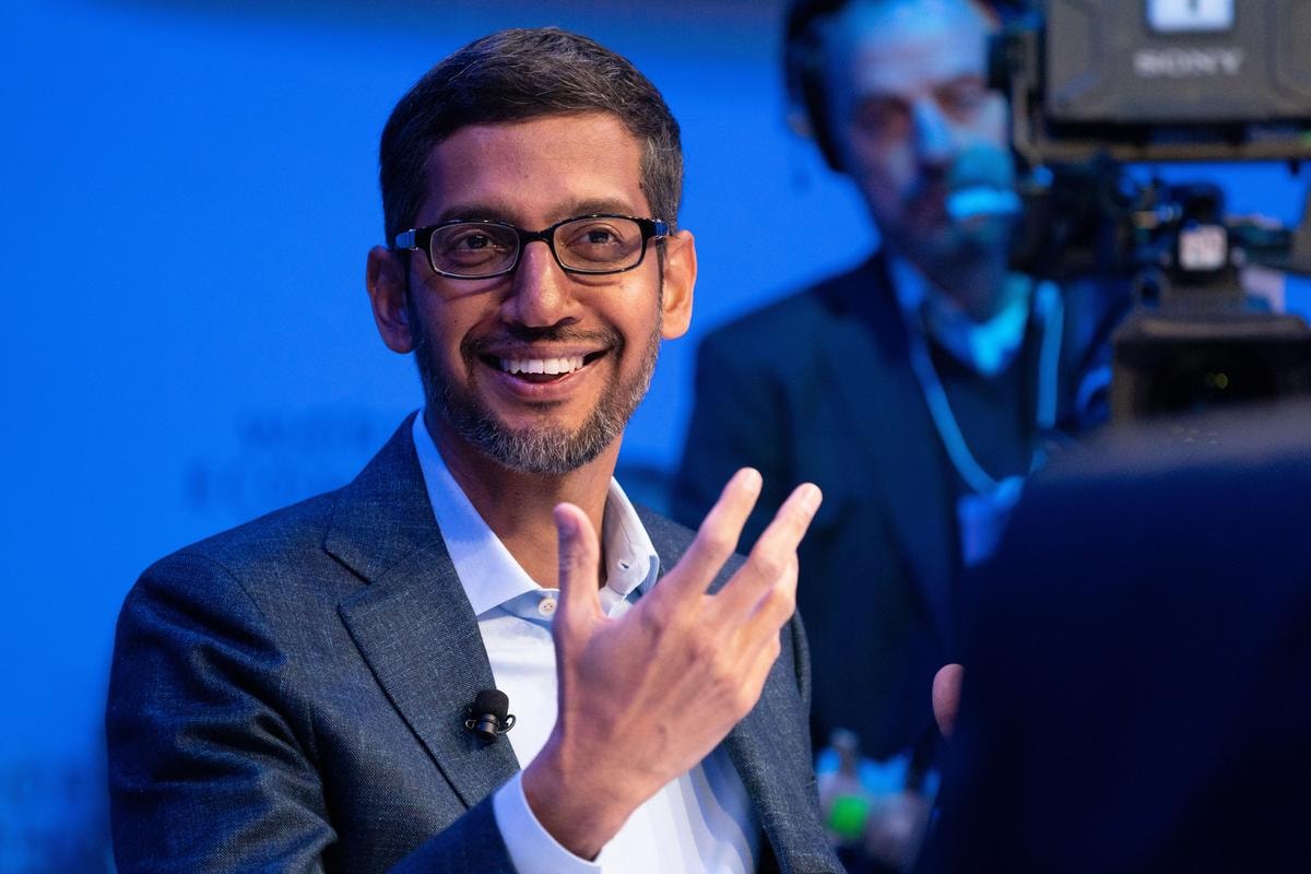 Sundar Pichai, Chief Executive Officer Alphabet