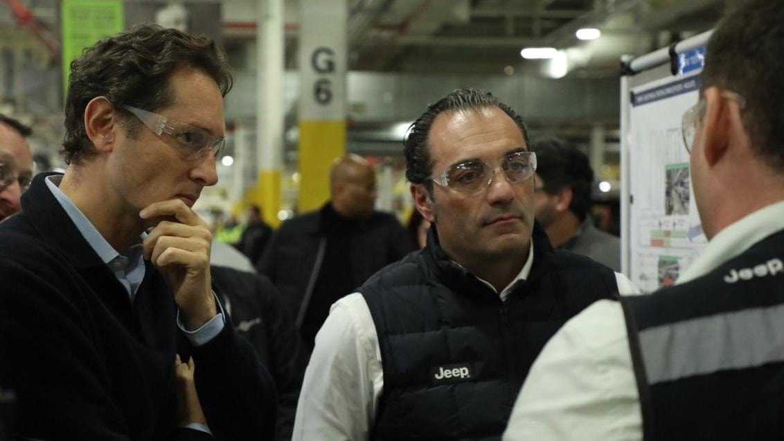 John Elkann e Antonio Filosa, Stellantis