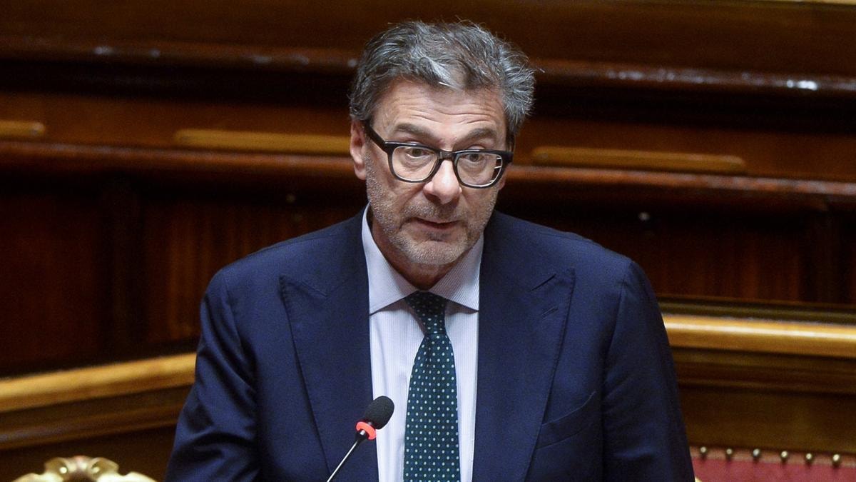 Giancarlo Giorgetti, ministro dell'Economia