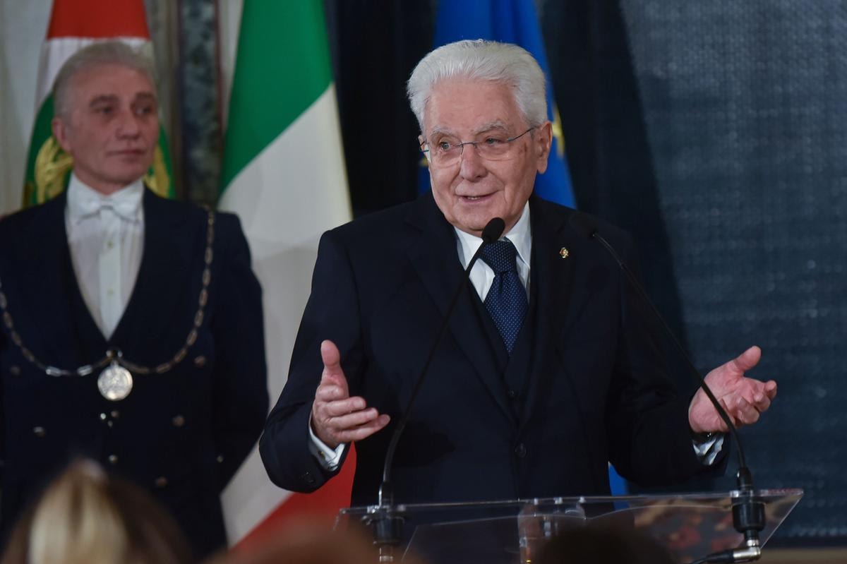 Il Presidente della Repubblica, Sergio Mattarella