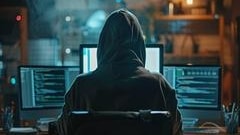 Hacker in azione