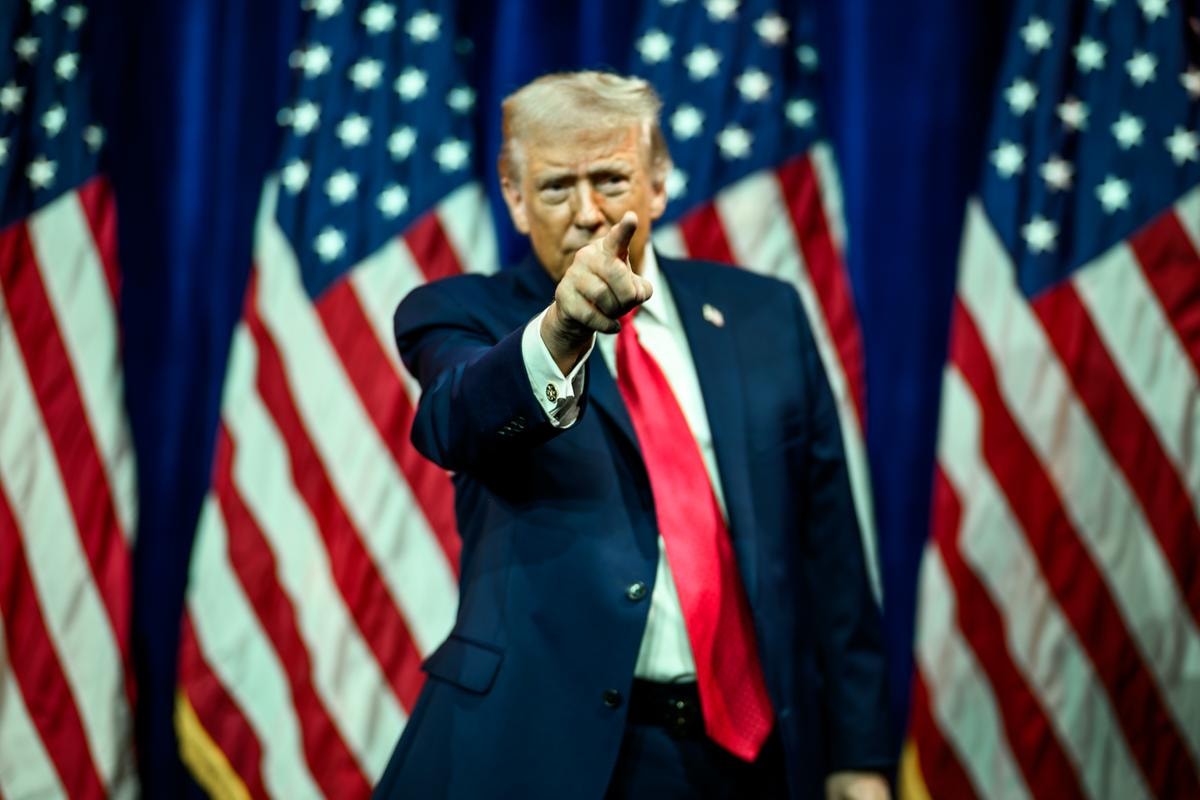 Il presidente degli Stati Uniti Donald Trump