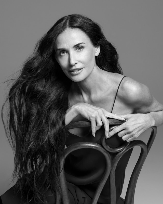 Demi Moore (courtesy Kérastase/ph Inez & Vinoodh)