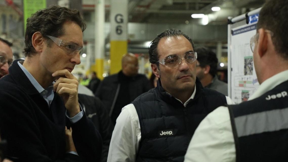 John Elkann e Antonio Filosa