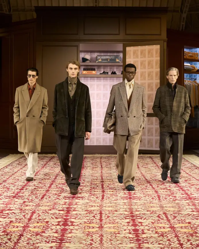 In esclusiva per MFF uno scatto dello show Zegna fall-winter 2026/27 (courtesy Zegna)