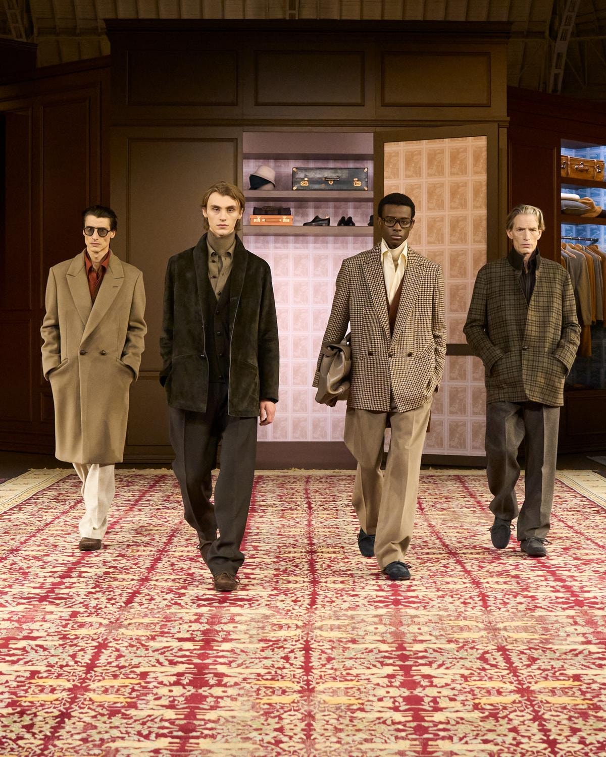 In esclusiva per MFF uno scatto dello show Zegna fall-winter 2026/27 (courtesy Zegna)
