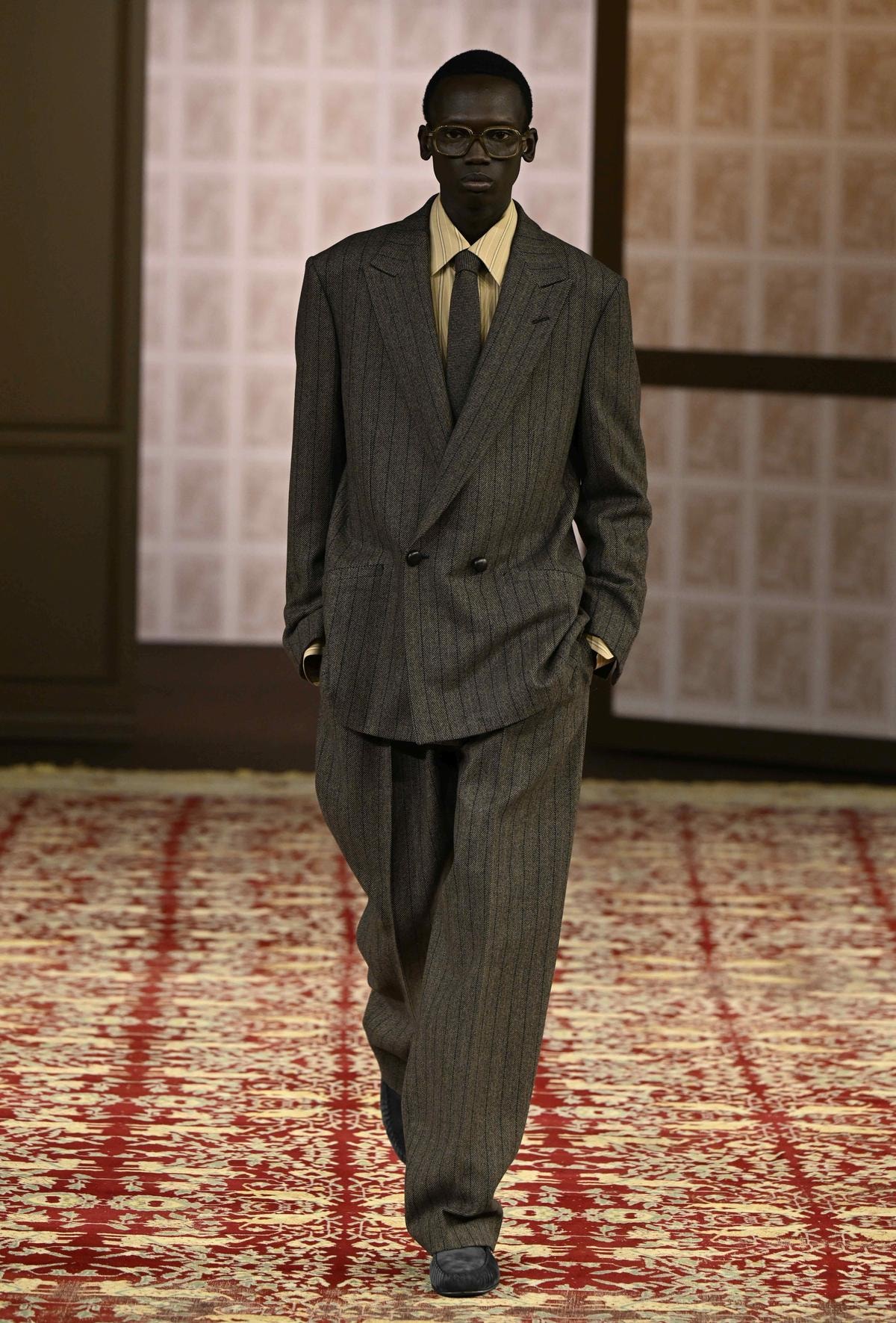Un look Zegna fall-winter 2026/27 (courtesy Zegna)