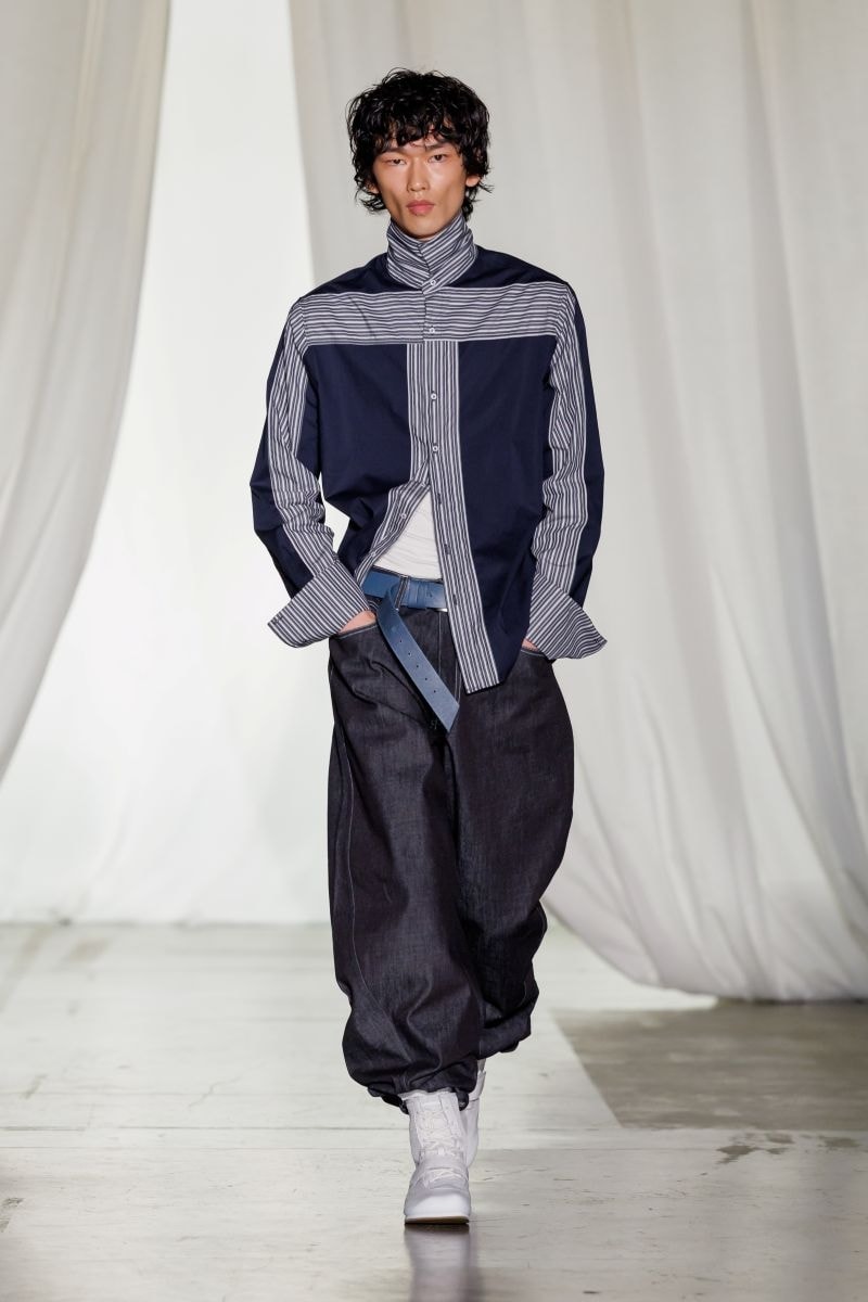 Un look Saul Nash fall-winter 2026 (courtesy Saul Nash)