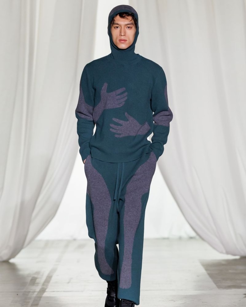 Un look Saul Nash fall-winter 2026 (courtesy Saul Nash)