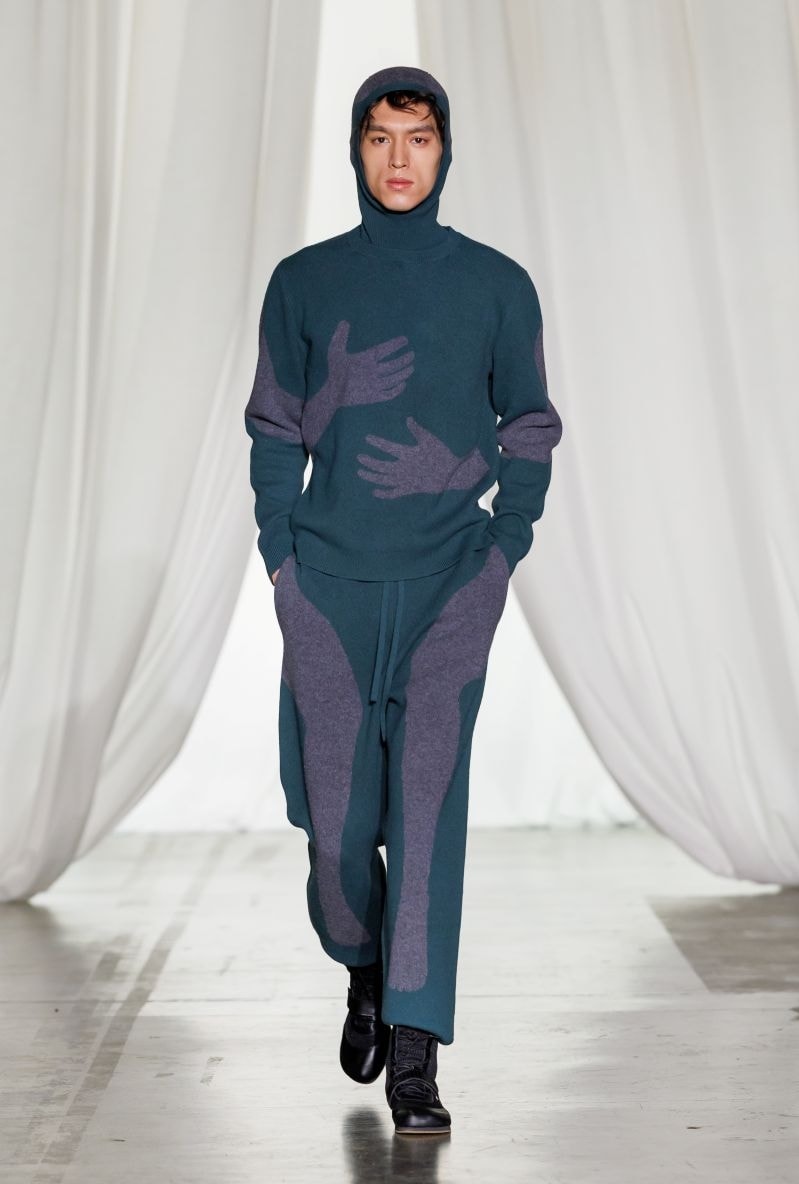 Un look Saul Nash fall-winter 2026 (courtesy Saul Nash)