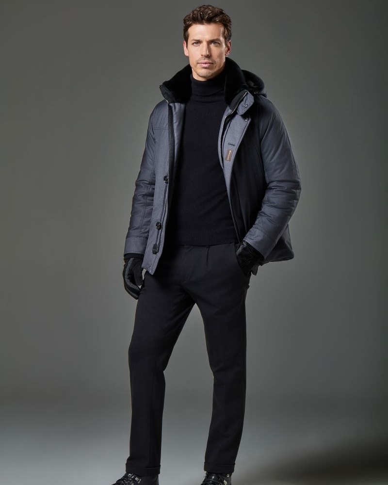 Un look Moorer fall-winter 2026/27 (courtesy Moorer)