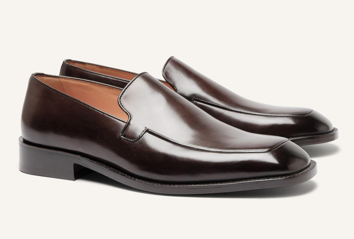 Un modello Testoni fall-winter 2026 (courtesy Testoni)