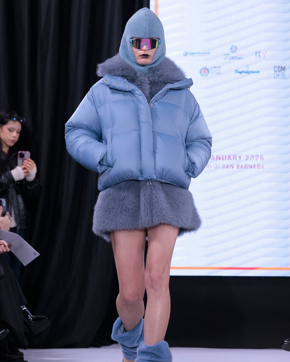 Un look Blanchett goose fall-winter 2026/27 (courtesy Csm/Aldo Castoldi)