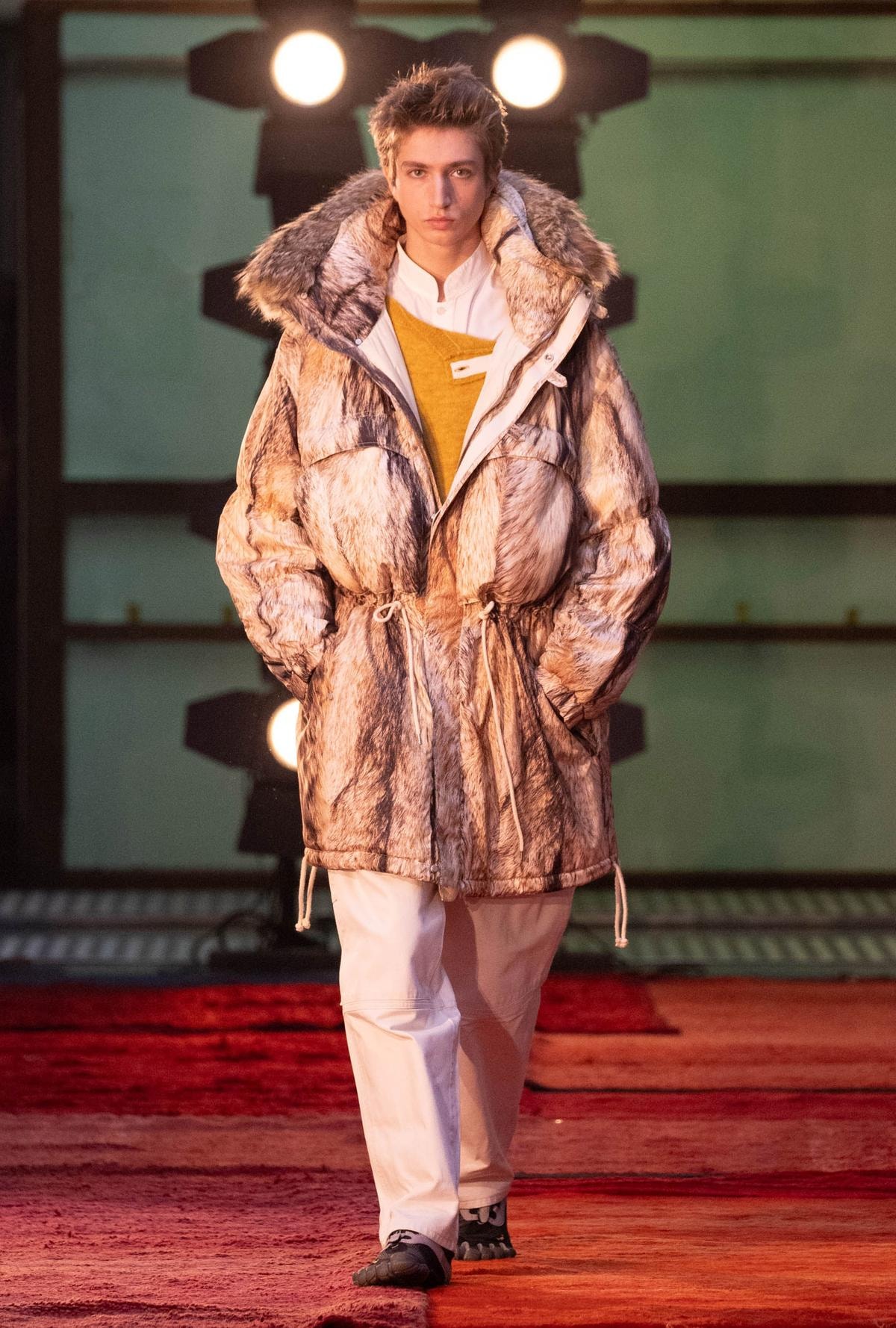 Un look Mordecai fall-winter 2026 (courtesy Mordecai)