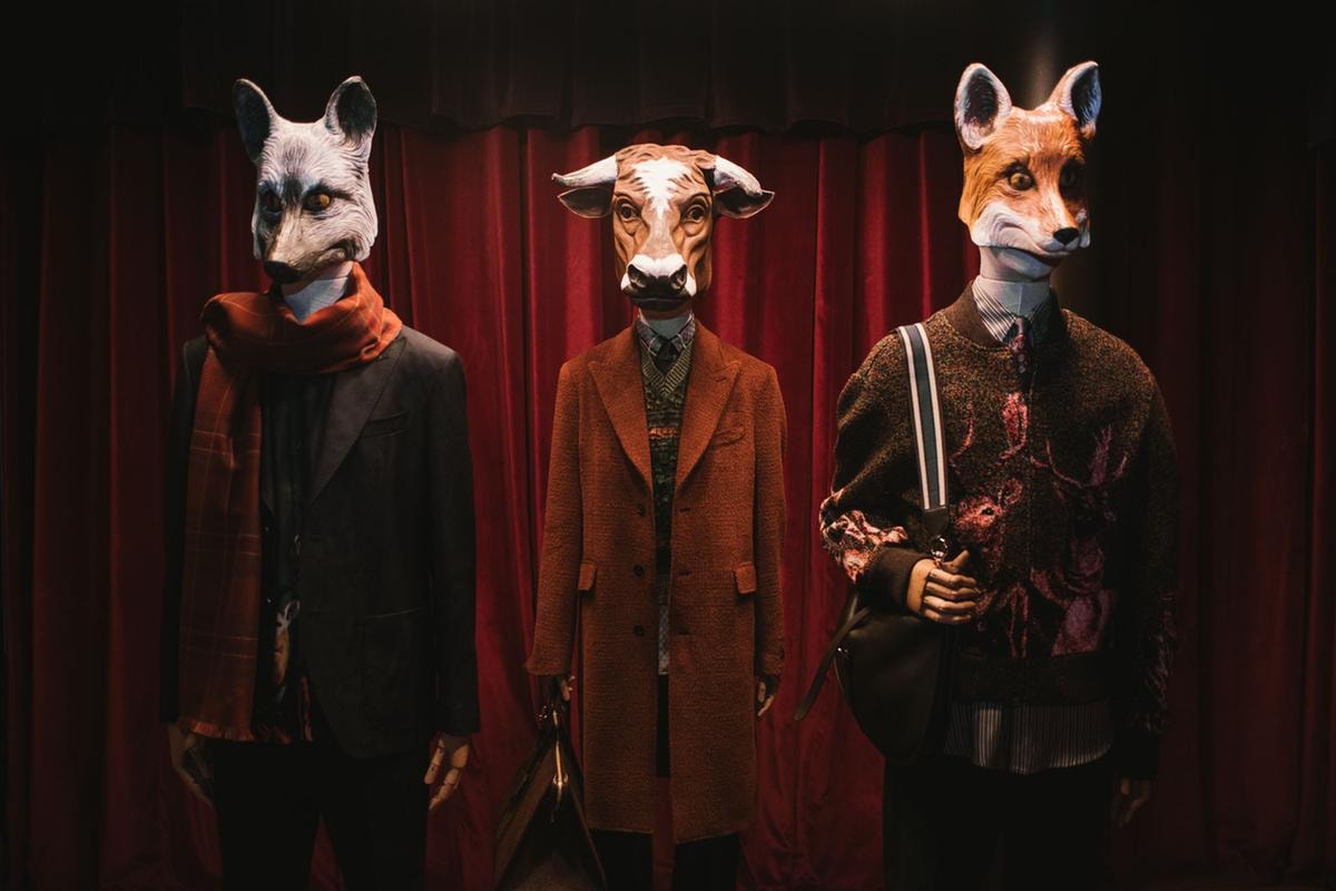 Il set Etro fall-winter 2026/27 (courtesy Etro)