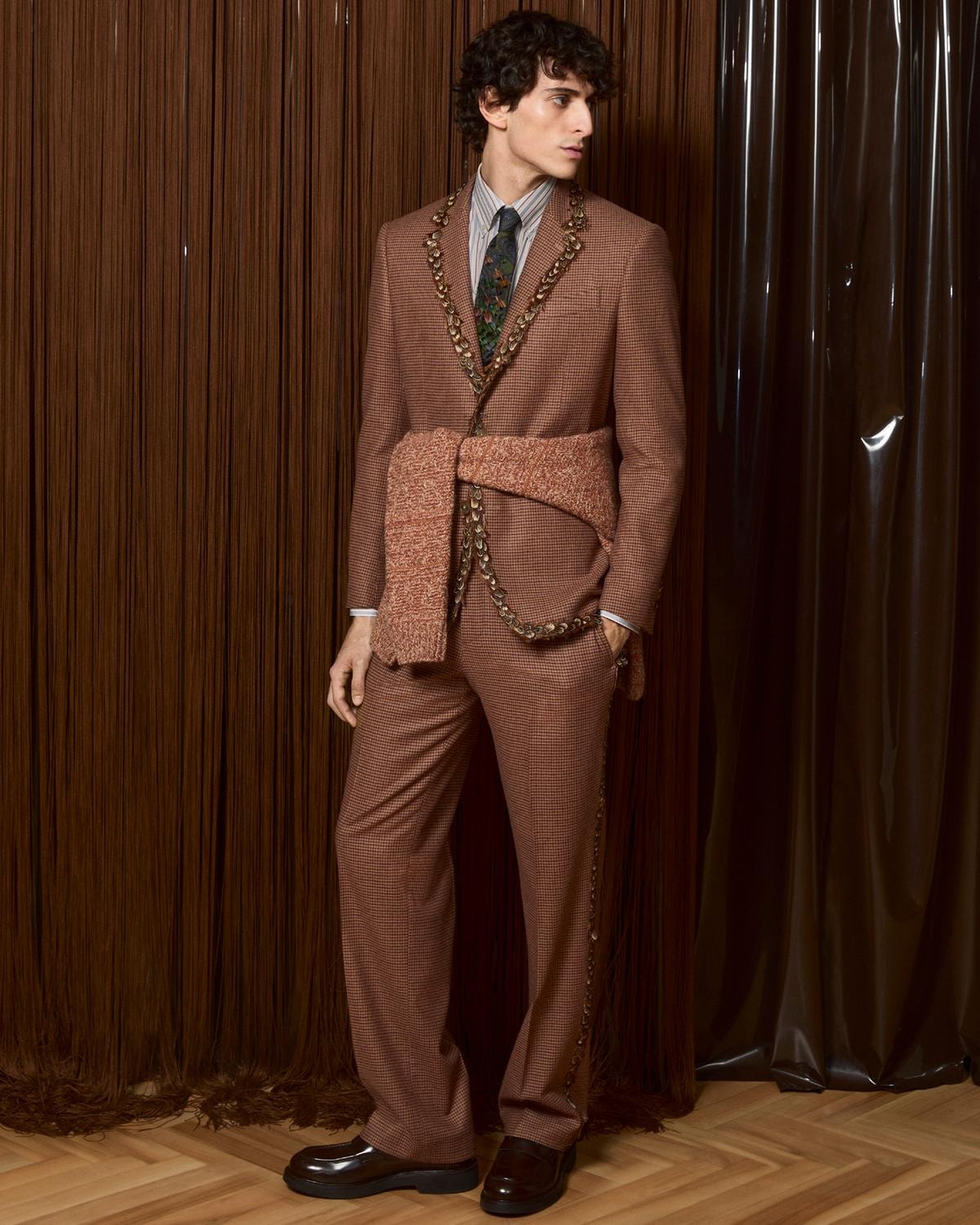 Un look Etro fall-winter 2026/27 (courtesy Etro)