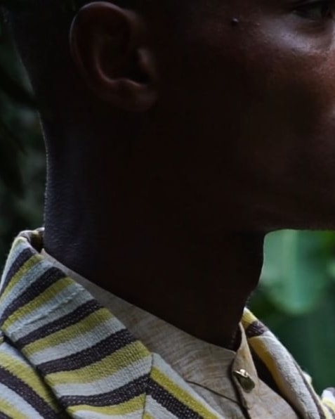 Un frame della sfilata fall-winter 2026/27 di Kente Gentlemen (ph official website)