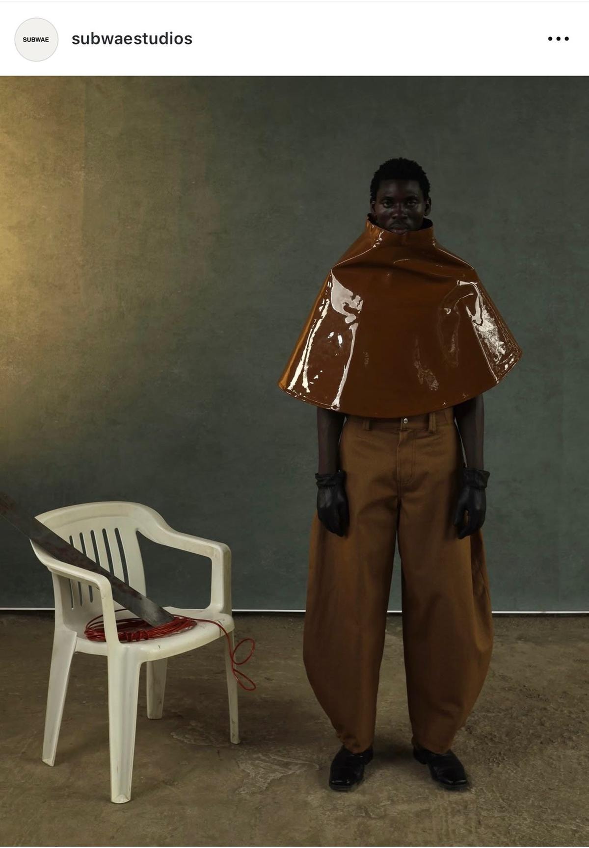 Un look Subwae fall-winter 2026/27 (ph Instagram @subwaestudios)