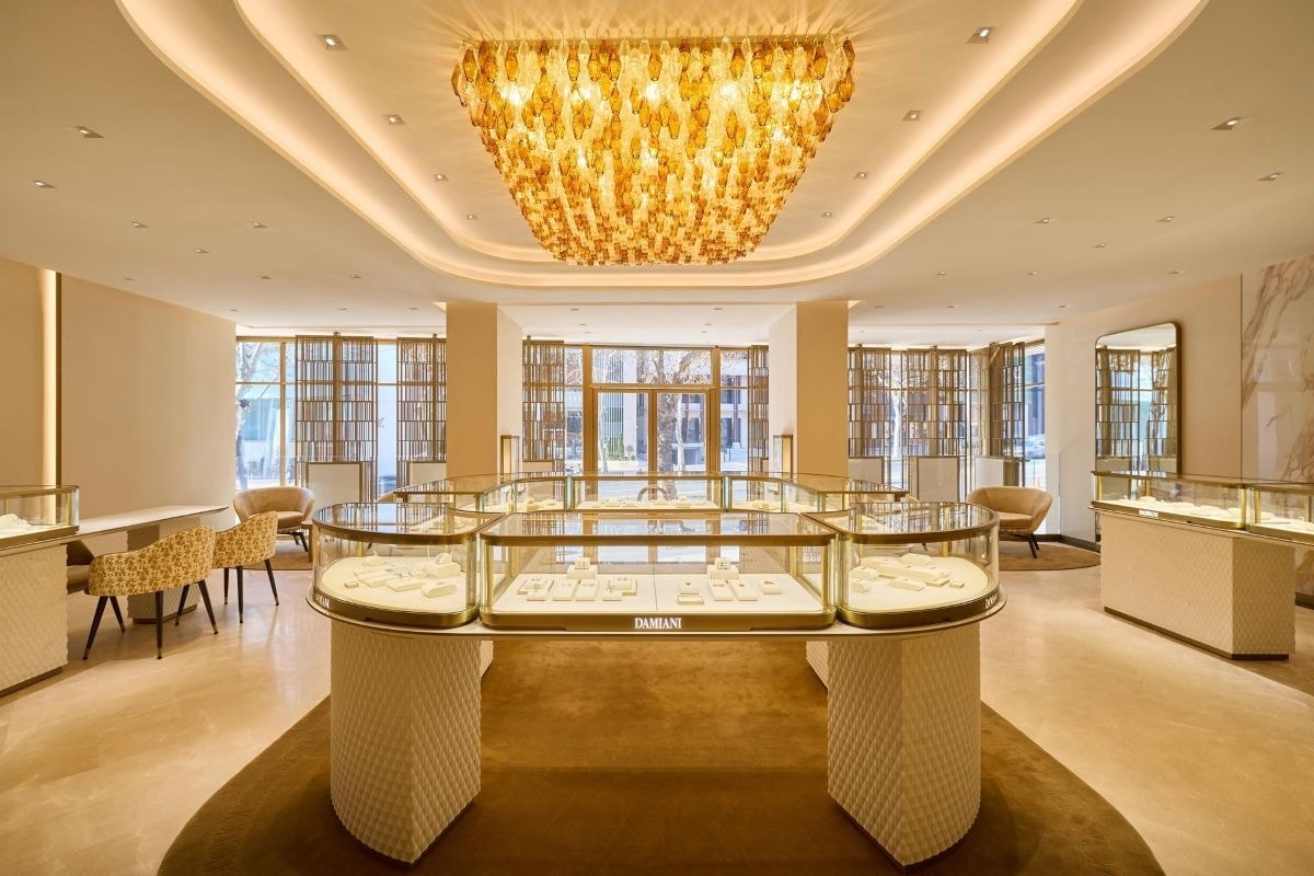 L'interno di Casa Damiani a Seoul (courtesy Damiani)