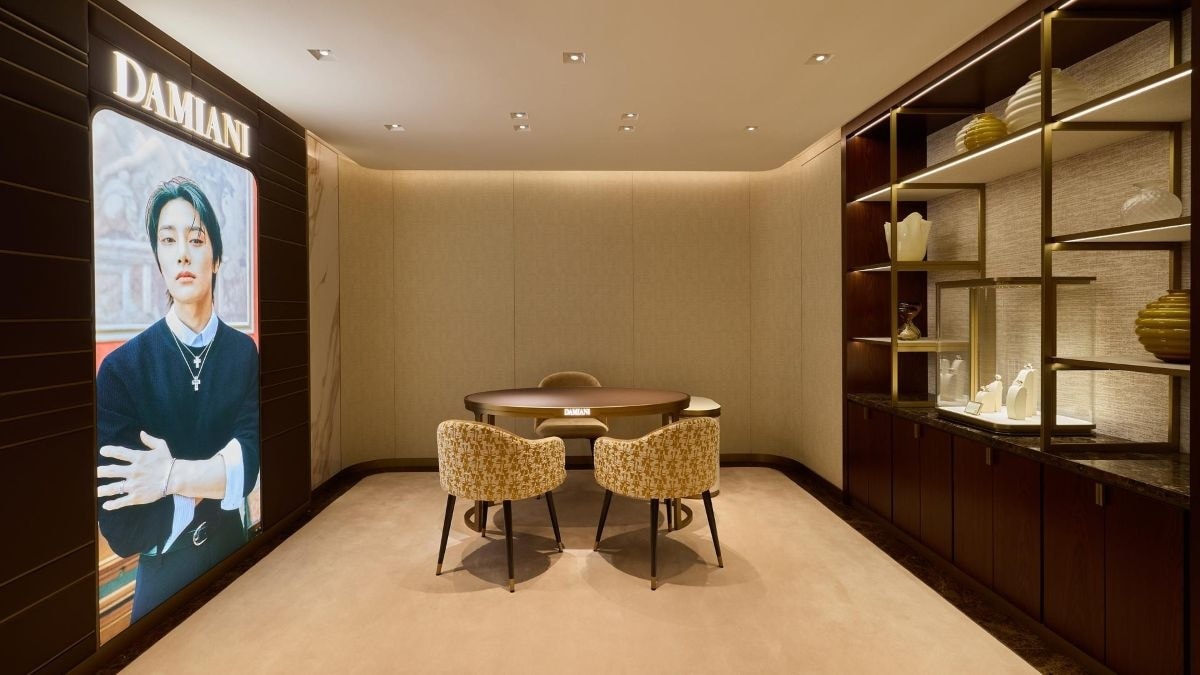 L'interno di Casa Damiani a Seoul (courtesy Damiani)