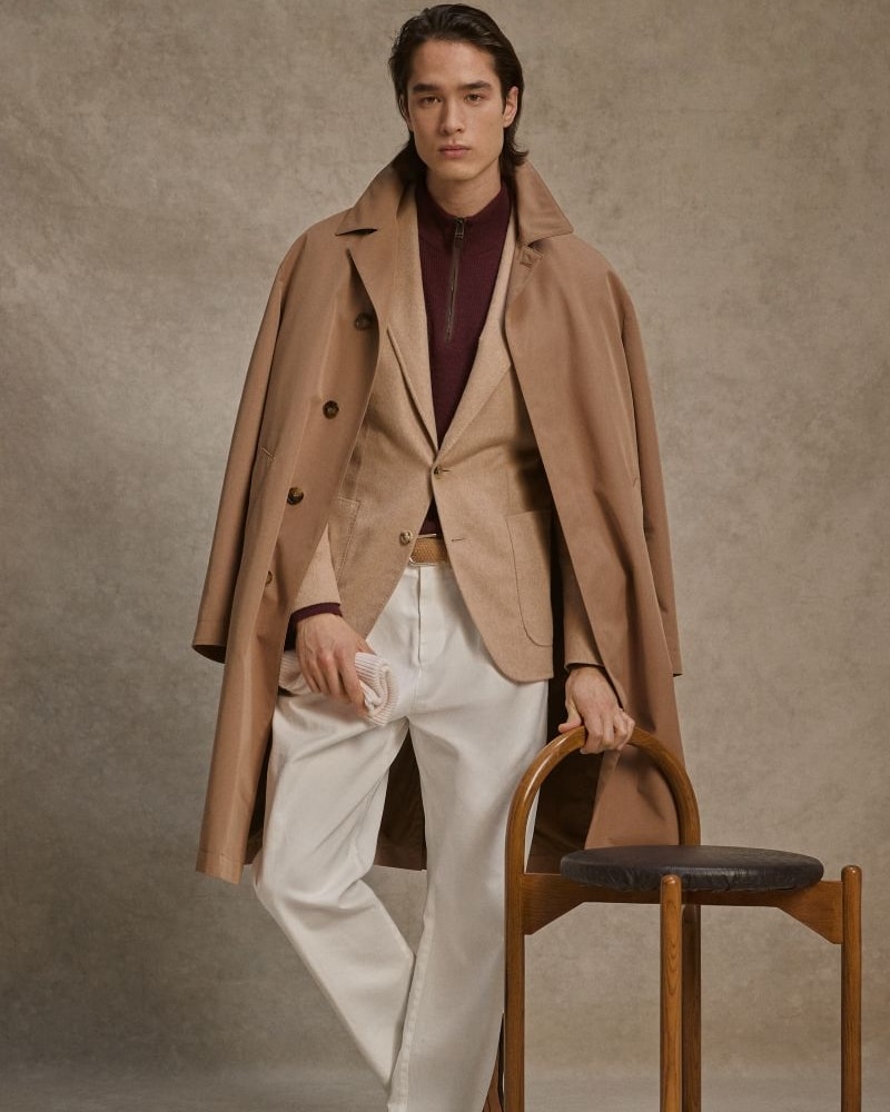 Un look Canali fall-winter 2026/27 (courtesy Canali)