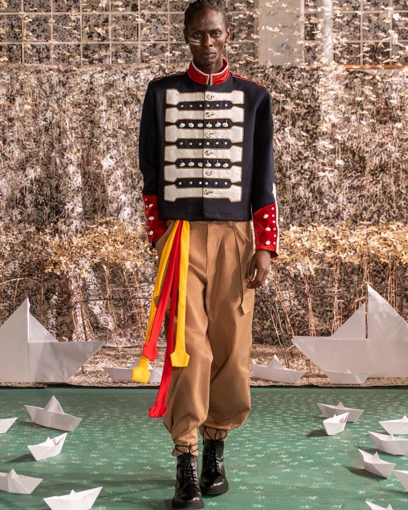 Un look Sagaboi fall-winter 2026/27 (courtesy Sagaboi)