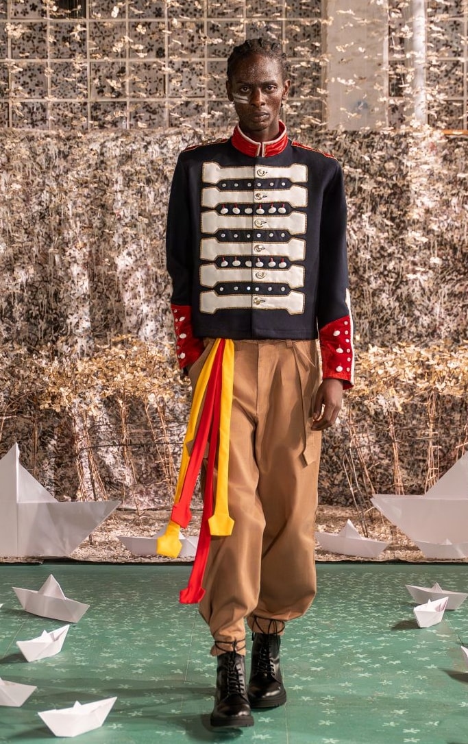 Un look Sagaboi fall-winter 2026/27 (courtesy Sagaboi)