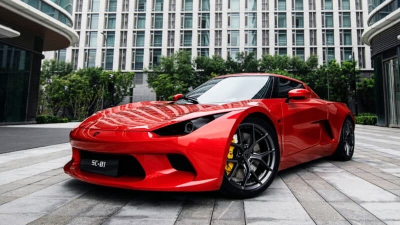 La SC01 sviluppata da China Car Custom