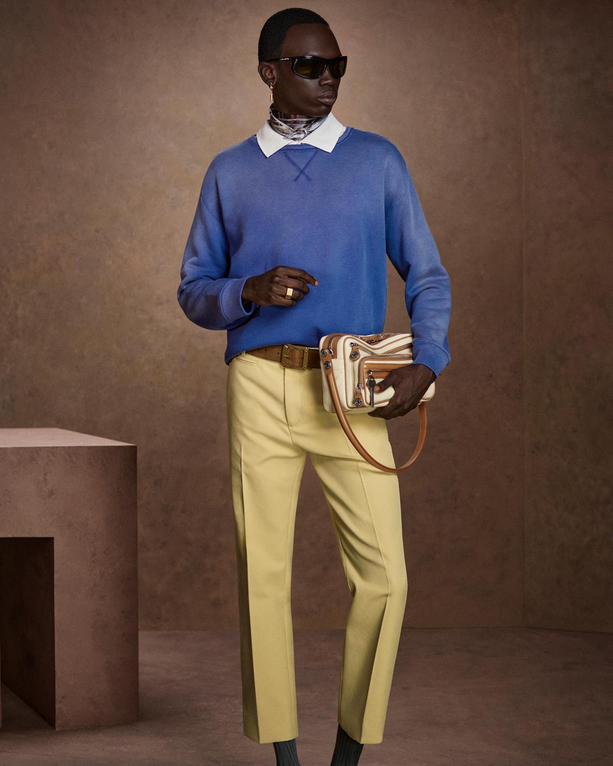 Un look Acne studios fall-winter 2026/27 (courtesy Acne studios)