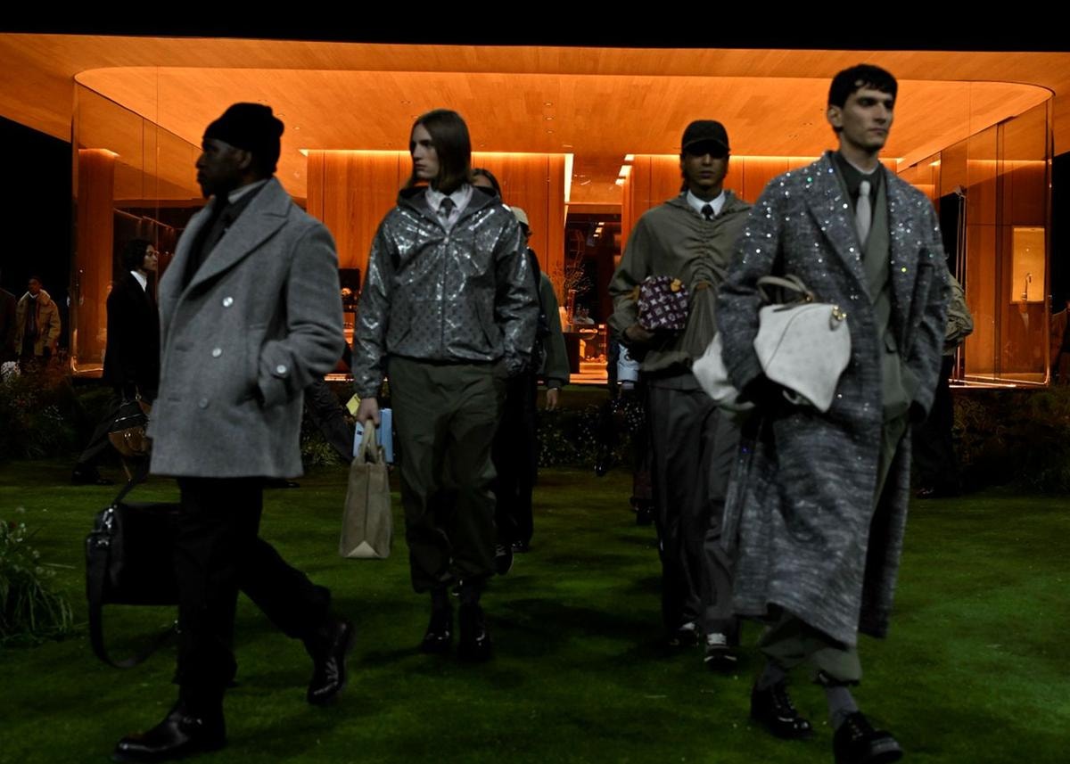 Il finale dello show Louis Vuitton (ph Francesc Ten/MFF)