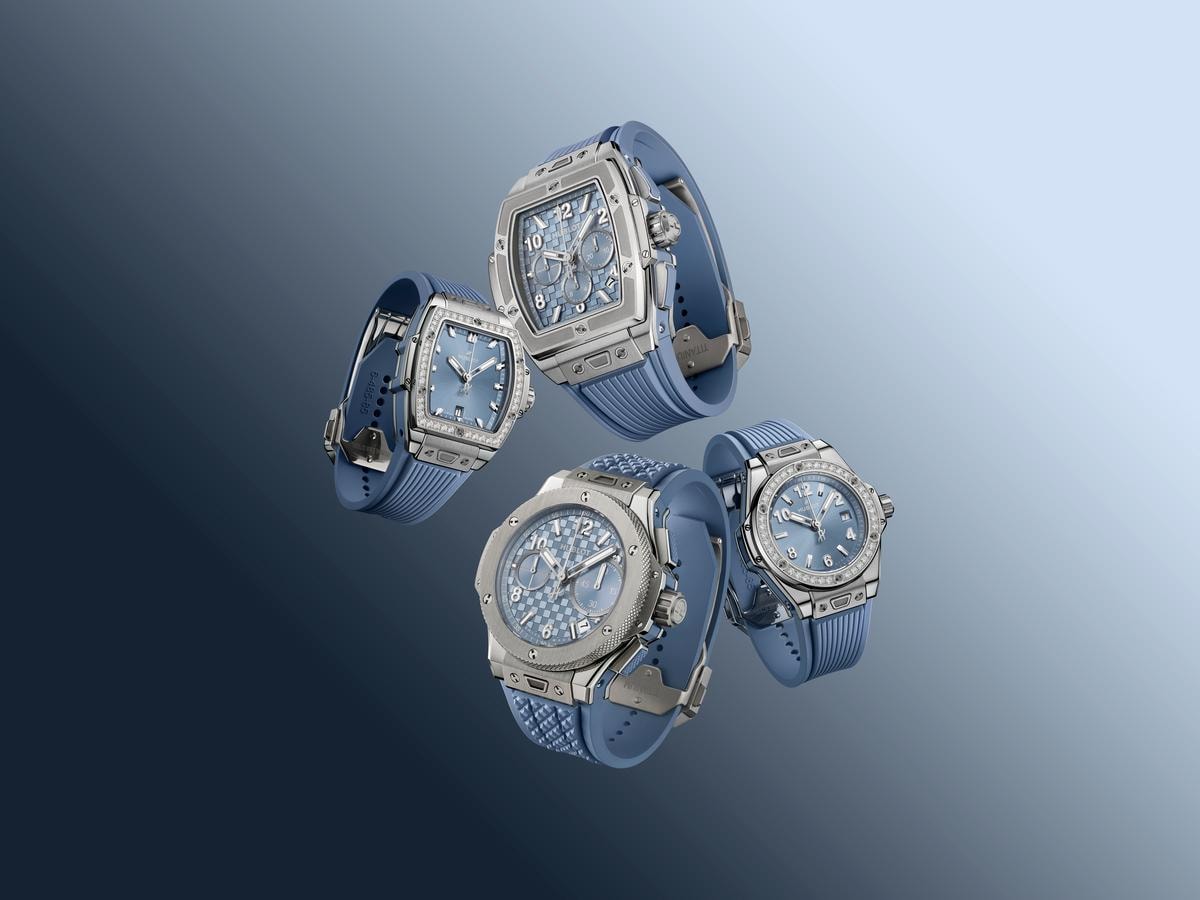 Hublot Big Bang and Spirit of Big Bang Coal Blue Editions