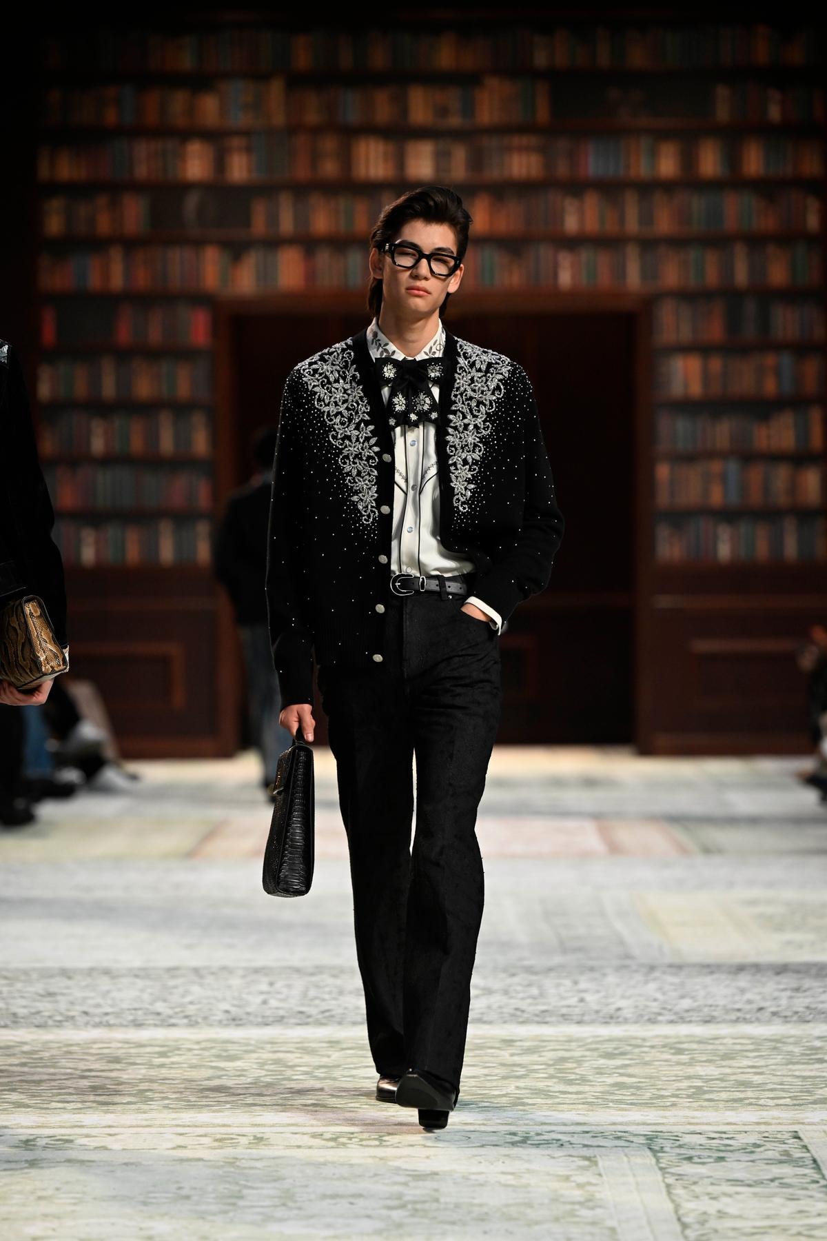 Una proposta Amiri fall-winter 2026/27 (ph Francesc Ten/MFF)