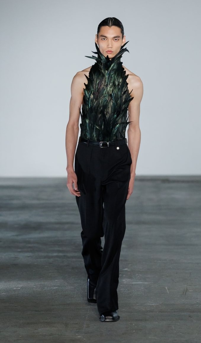 Un look Egonlab fall-winter 2026/27 (courtesy Egonlab)