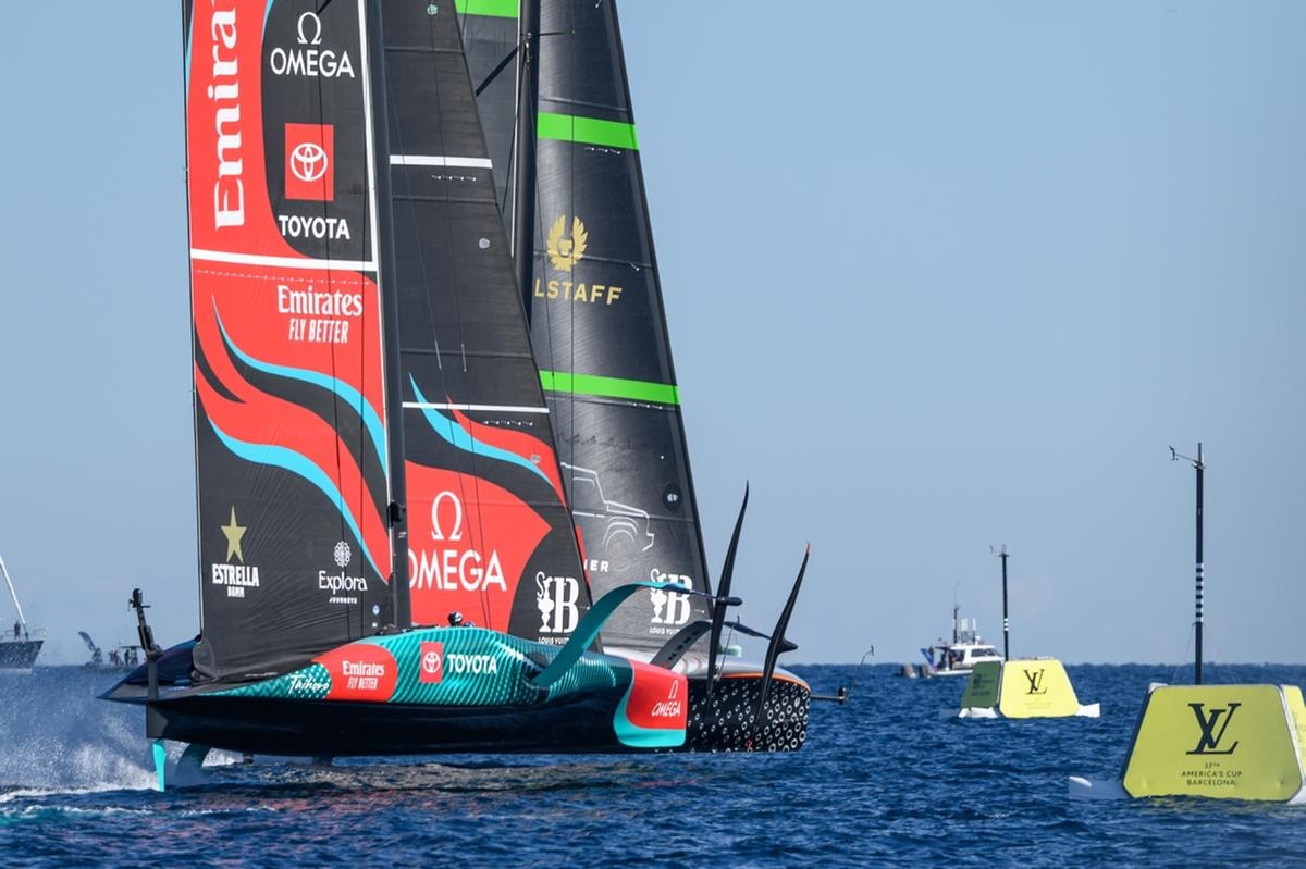 Team Emirates New Zealand Louis Vuitton 37th America's Cup, Race Day 6