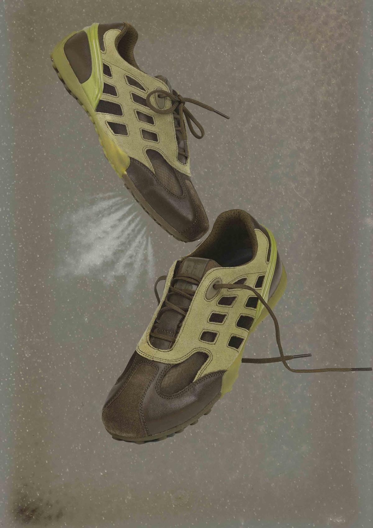 Una variante Snake della capsule collection Geox per Robyn Lynch (courtesy Geox)