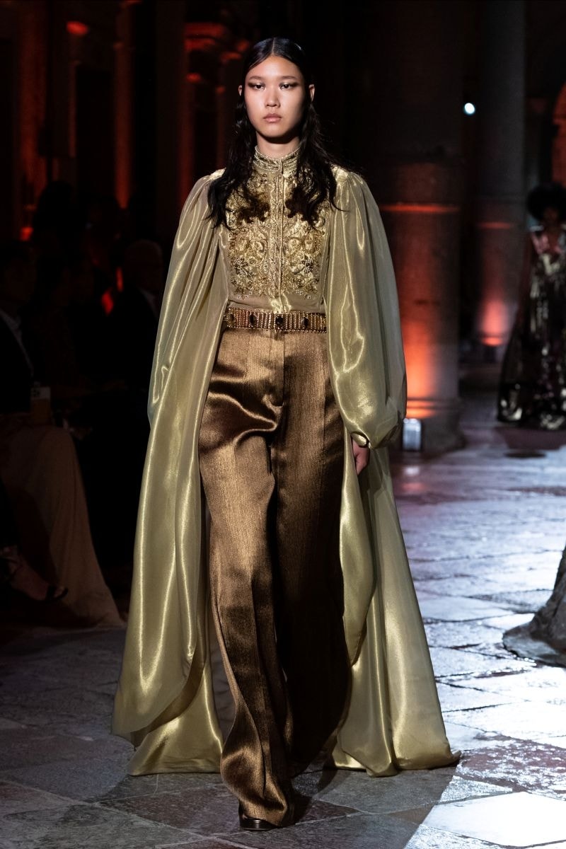 Un look Alberta Ferretti (courtesy Aeffe)