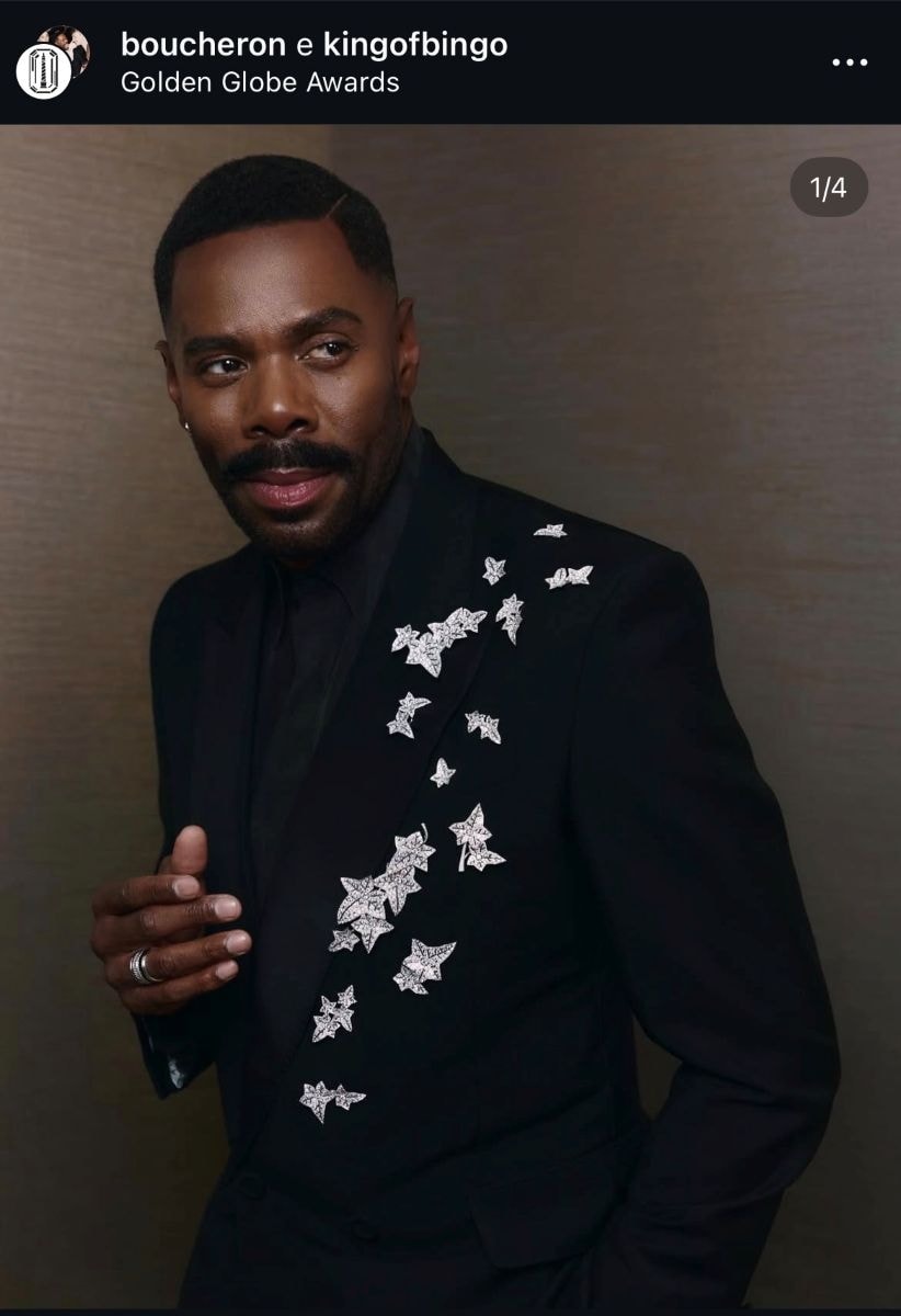 Colman Domingo (ph Instagram @boucheron @kingofbingo)