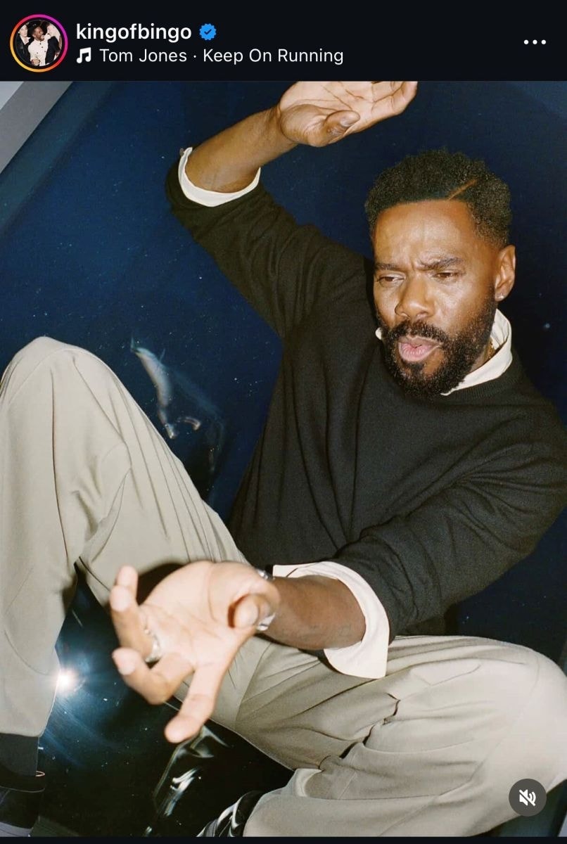 Colman Domingo (ph Instagram @kingofbingo)